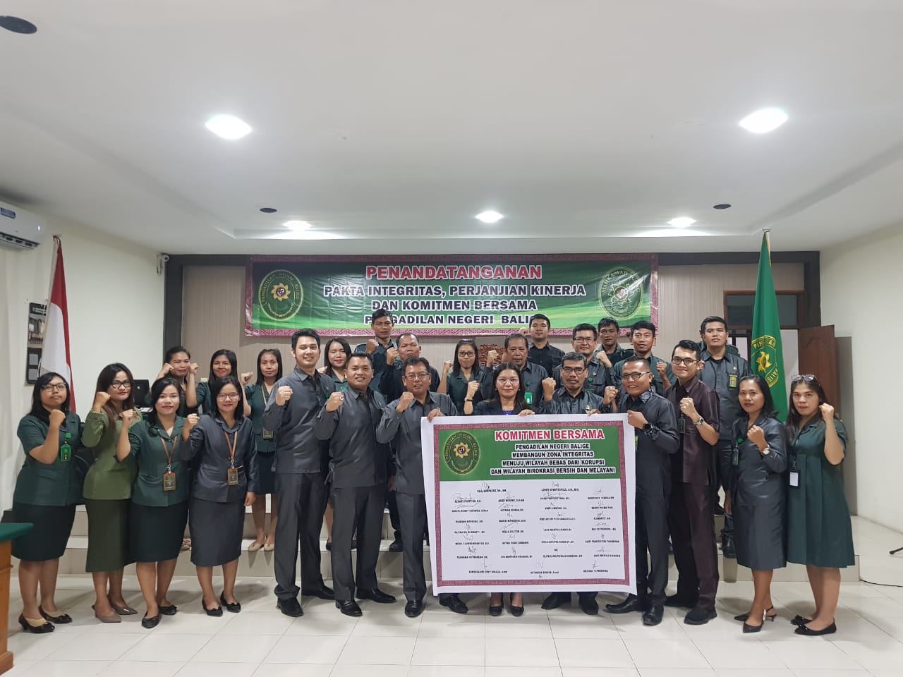 PENANDATANGANAN PAKTA INTEGRITAS TAHUN 2020